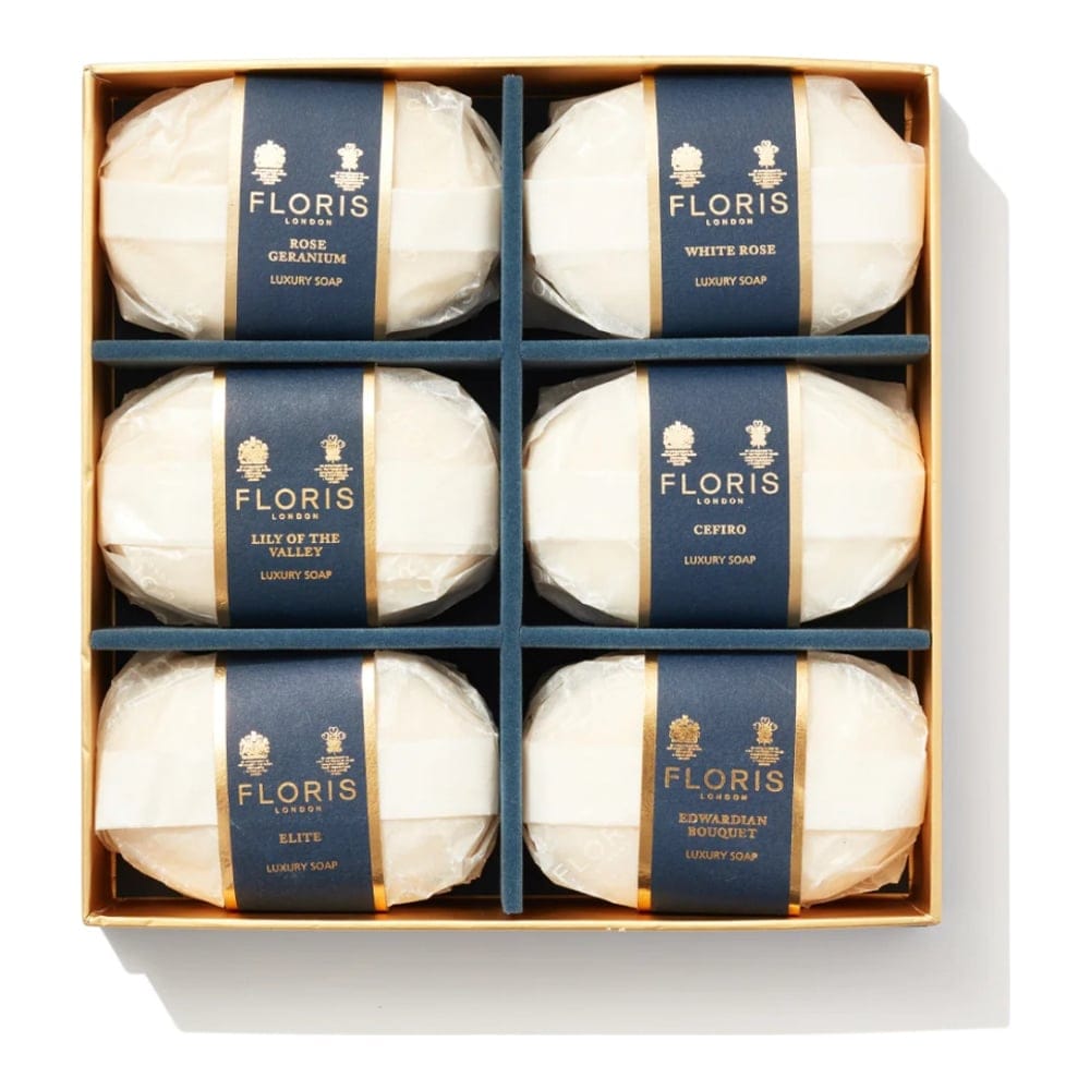 Floris - Set de savon 'London Luxury Soap Collection' - 6 Pièces
