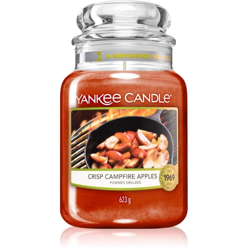 Yankee Candle - Grande Bougie 'Crisp Campfire Apples' - 623 g