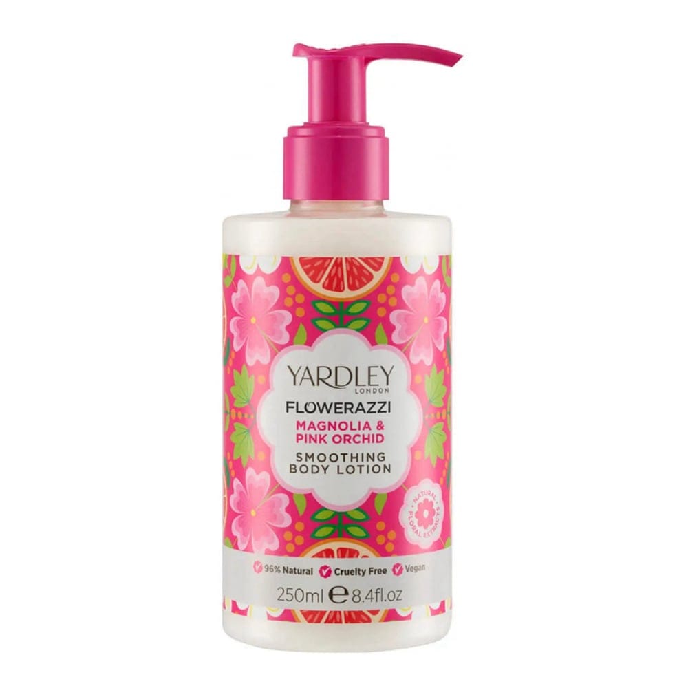 Yardley - Lotion pour le Corps 'Flowerazzi Magnolia & Pink Orchid' - 250 ml