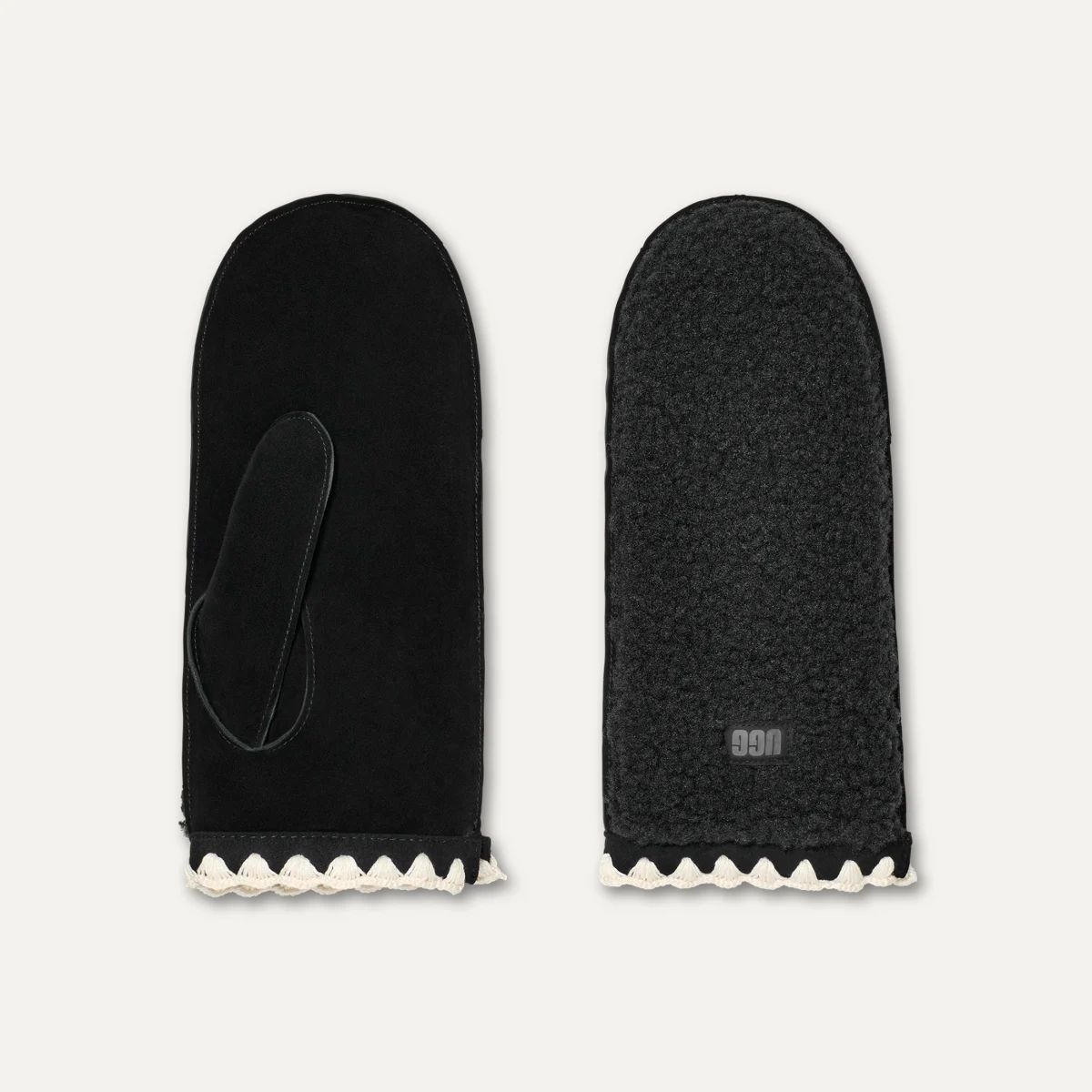 Ugg - W's UGGFLUFF SCALLOPED MITTEN