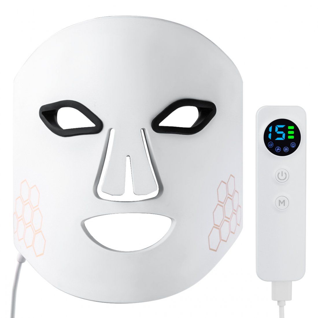 Paloma Beauties - Masque LED pour visage 'Luminotherapie 4 Couleurs'