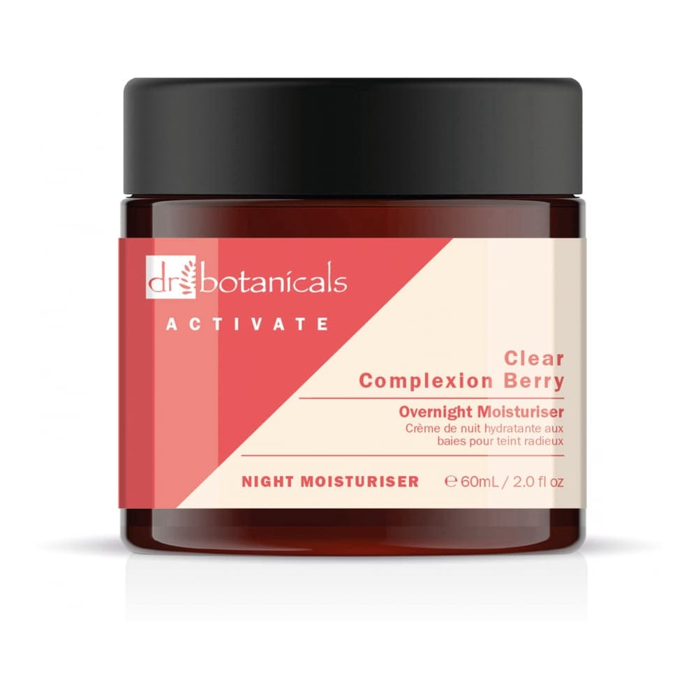 Dr. Botanicals - Hydratant de nuit 'Activate Clear Complexion Berry' - 60 ml