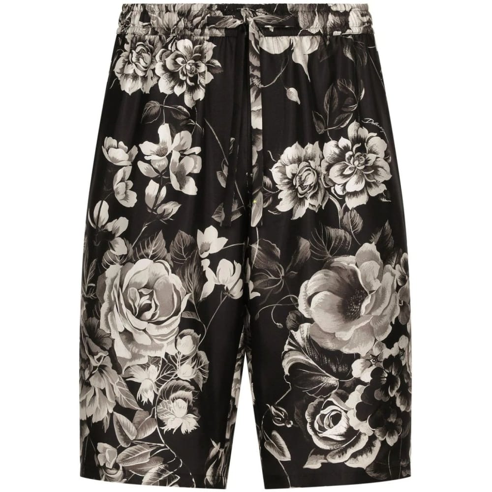 Dolce & Gabbana - Short 'Floral-Print' pour Hommes