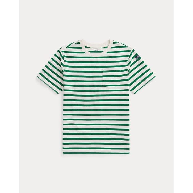 Ralph Lauren - T-shirt 'Striped Pocket' pour Grands garçons