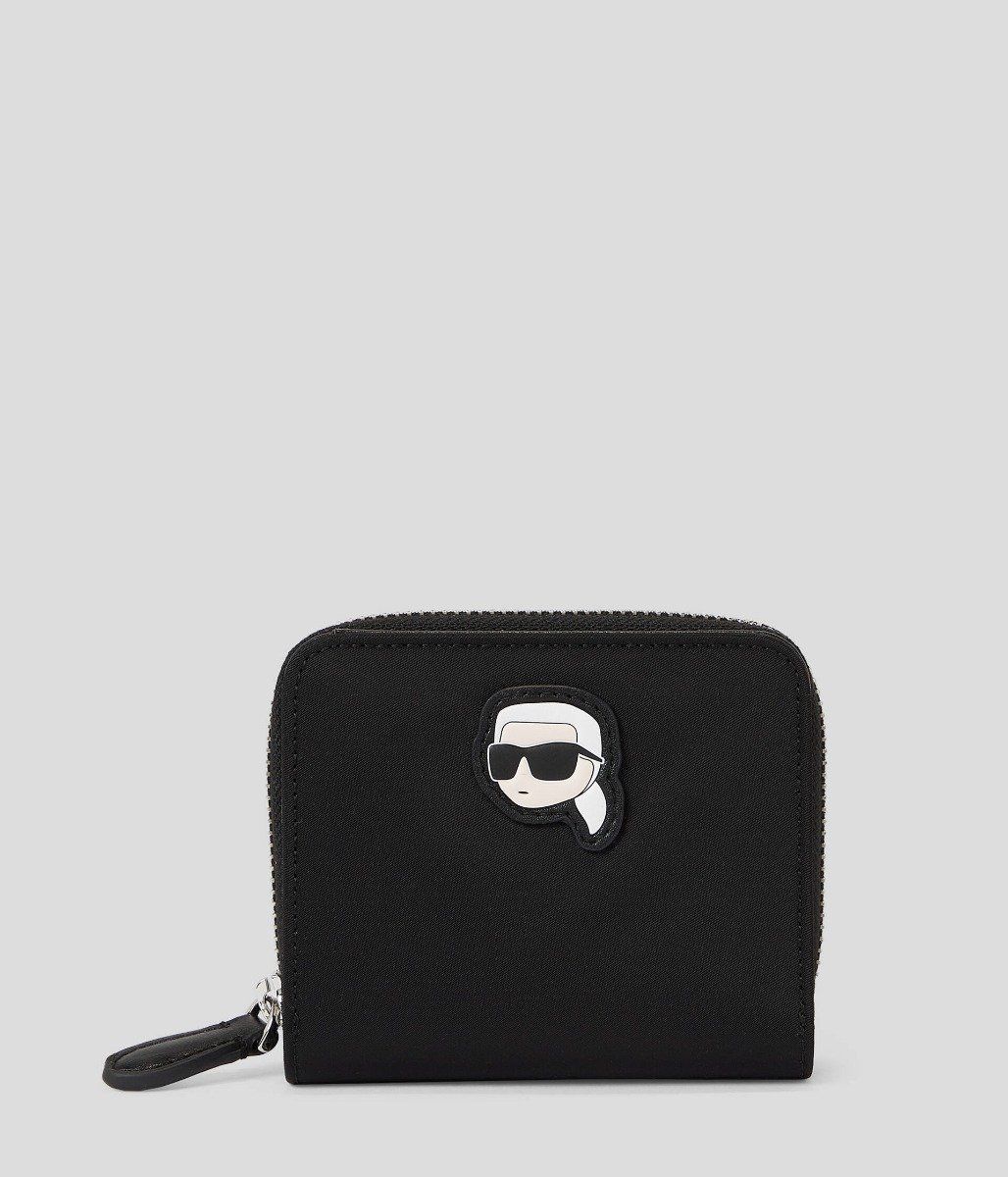 Karl lagerfeld - K/IKONIK 2.0 NYLON SM ZIP WALLET