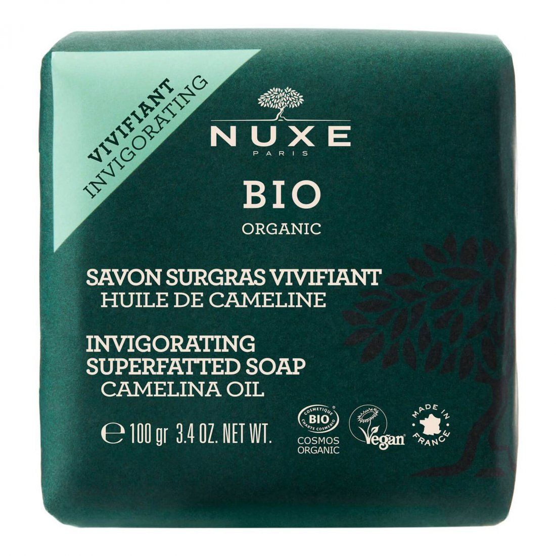 Nuxe - Bio Organic® Savon Surgras Vivifiant - 100 g