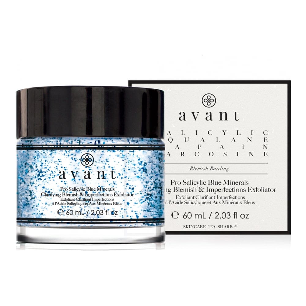 Avant - Exfoliant pour le visage 'Pro Salicylic Blue Minerals Clarifying Blemish & Imperfections' - 60 ml