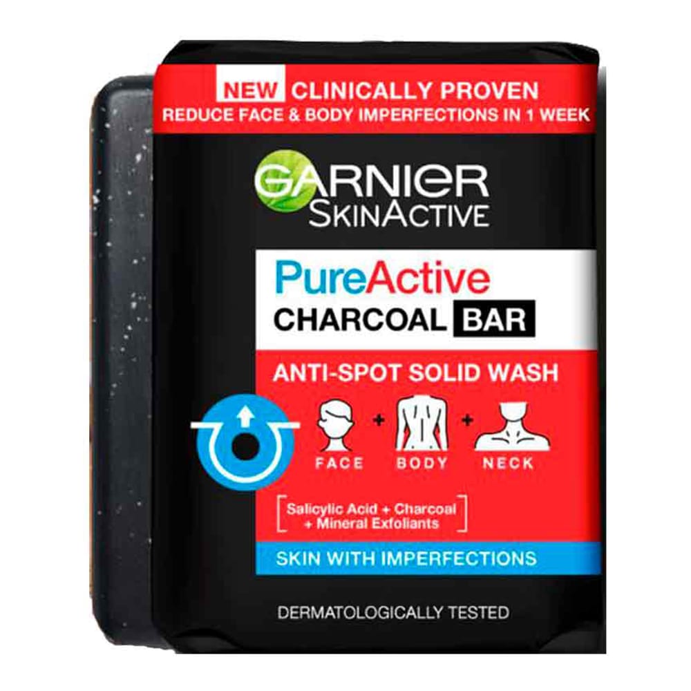 Garnier - Pain de savon 'SkinActive PureActive Charcoal' - 100 g