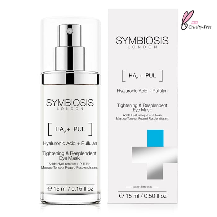 Symbiosis - Masque pour les yeux '(Hyaluronic Acid+Pullulan) Tightening & Resplendent' - 15 ml