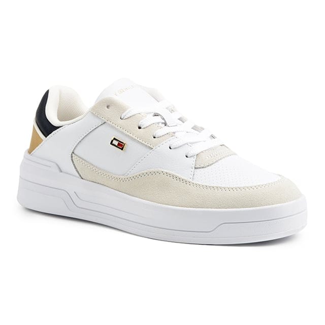 Tommy hilfiger - ESSENT BASKET SNEAKERMETALLIC