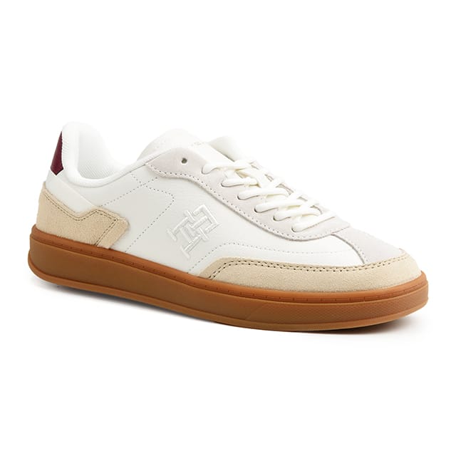 Tommy hilfiger - TH HERITAGE COURTSNEAKER LTHR