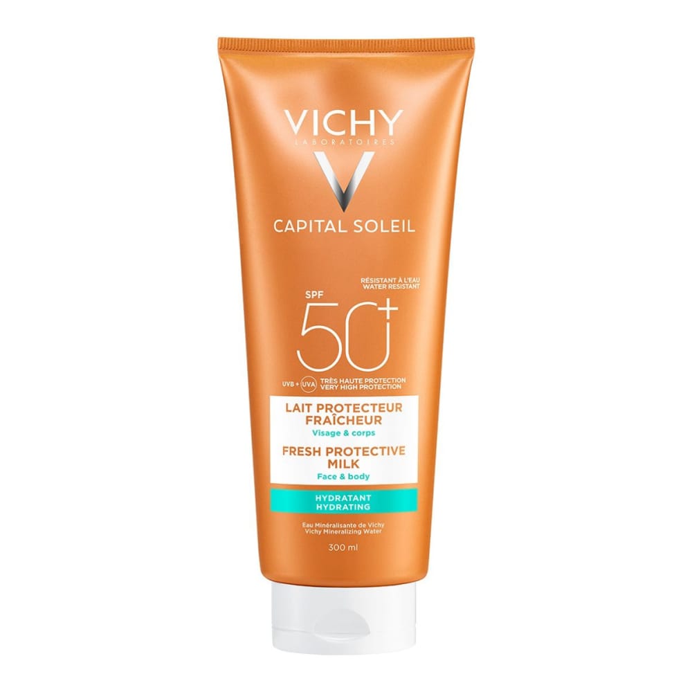 Vichy - Lait solaire 'Capital Soleil Protective SPF50+ Freshness' - 300 ml