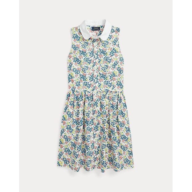 Ralph Lauren - Robe chemise 'Floral Oxford' pour Grandes filles
