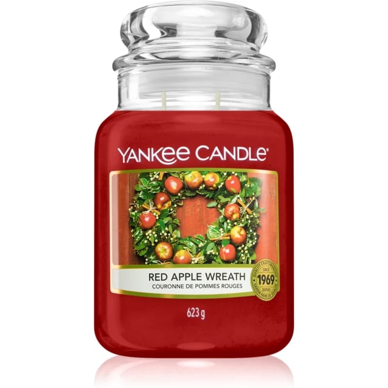 Yankee Candle - Bougie parfumée 'Red Apple Wreath' - 623 g