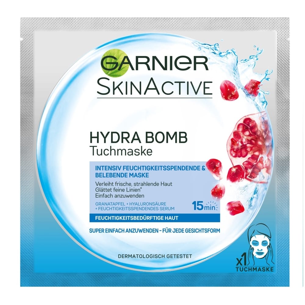 Garnier - Masque en feuille 'Skin Active Revitalisant Hydra Bomb' - 32 g