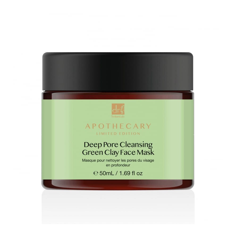 Dr. Botanicals - Masque visage 'Apothecary Deep Pore Cleansing Green Clay' - 50 ml