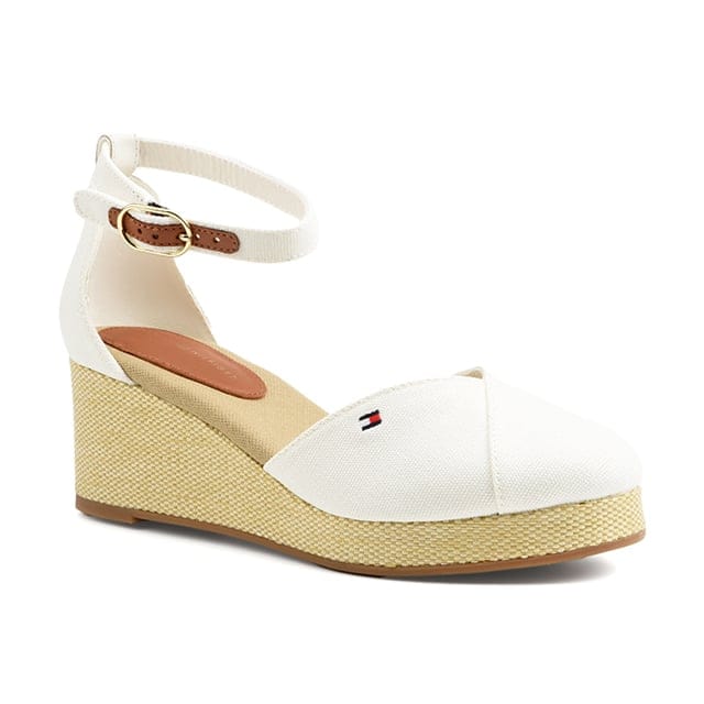 Tommy hilfiger - FLAG CLOSED TOE MID WEDGE ESPAD