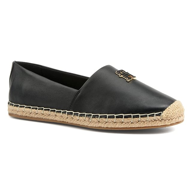 Tommy hilfiger - TH LOGO LEATHER ESPADRILLE