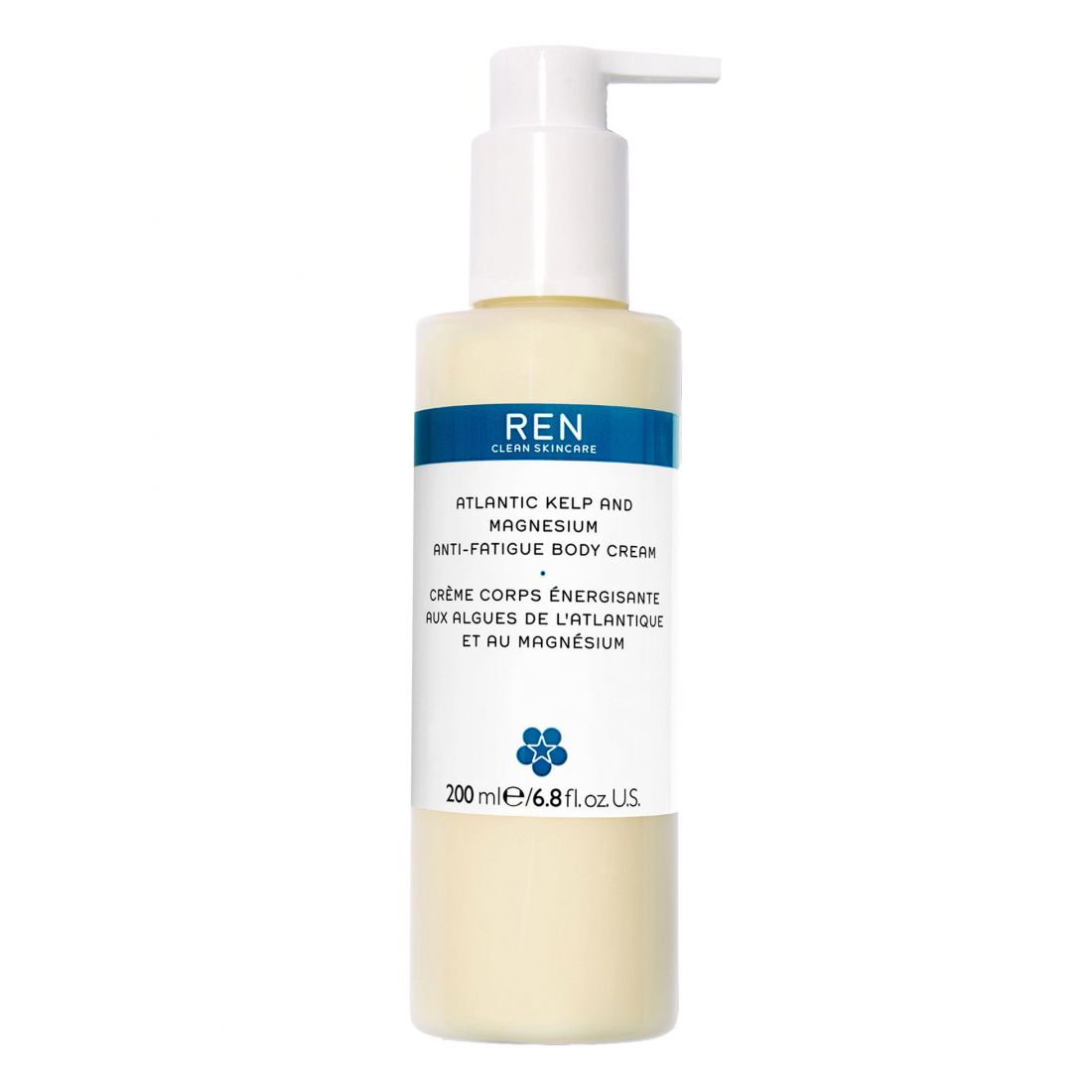 Ren - Crème Corporelle 'Atlantic Kelp and Magnesium Anti-Fatigue' - 200 ml