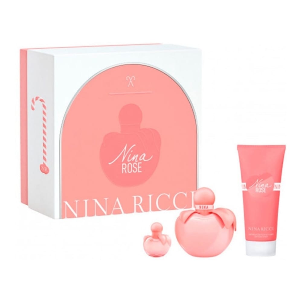 Nina Ricci - Coffret de parfum 'Rose' - 3 Pièces
