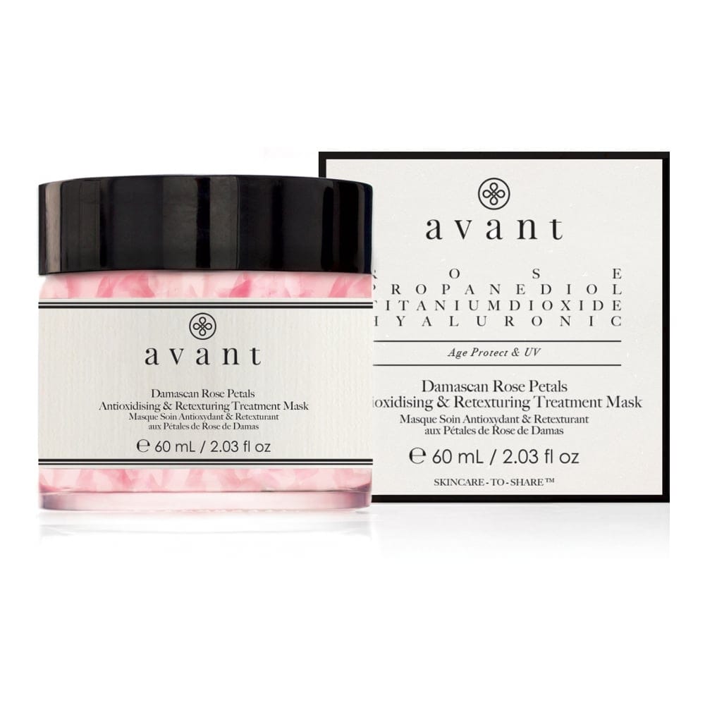 Avant - Masque de traitement 'Damascan Rose Petals Antioxidising & Retexturing' - 60 ml