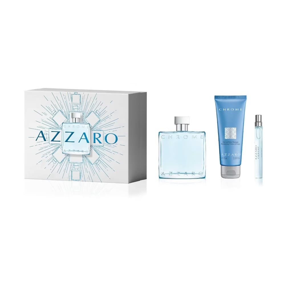 Azzaro - Coffret de parfum 'Chrome' - 3 Pièces
