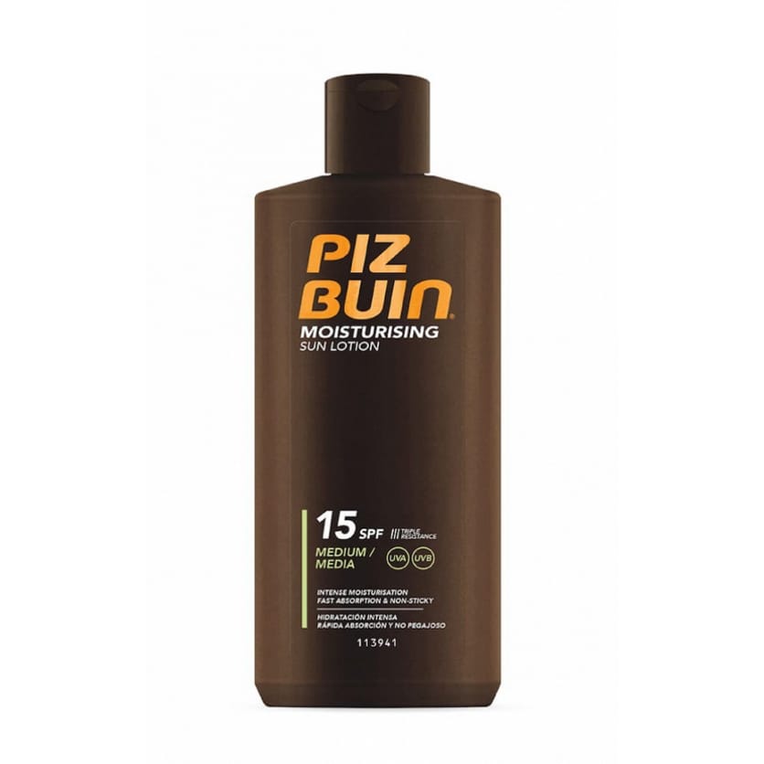 Piz Buin - Lotion de protection solaire 'Moisturising SPF15' - 200 ml