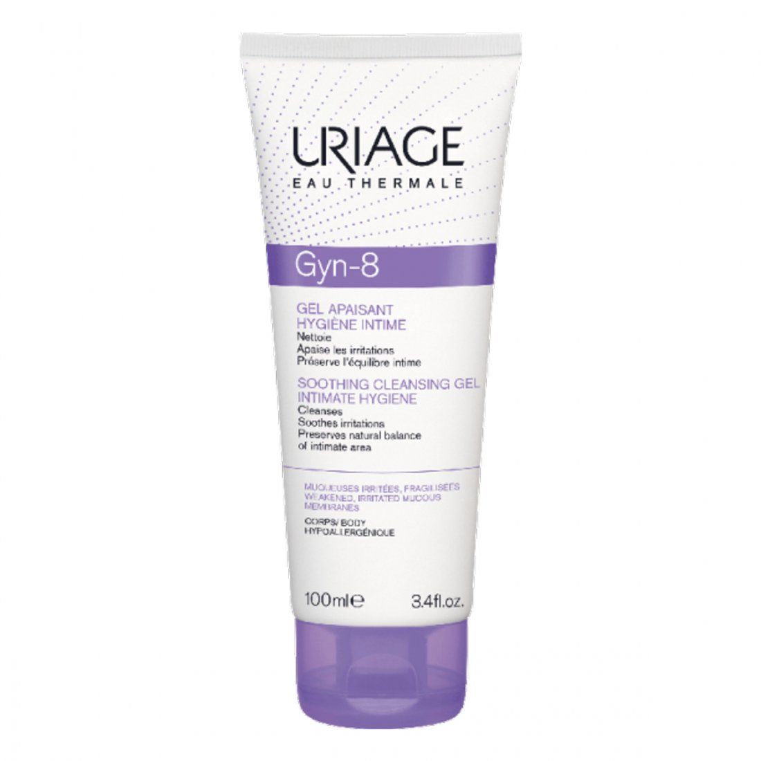 Uriage - GYN-8 Gel Apaisant Hygiène Intime - 100 ml