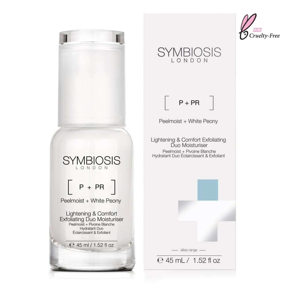 Symbiosis - Traitement anti-âge '(Peelmoist+White Peony) Lightening & Comfort Exfoliating Duo' - 45 ml