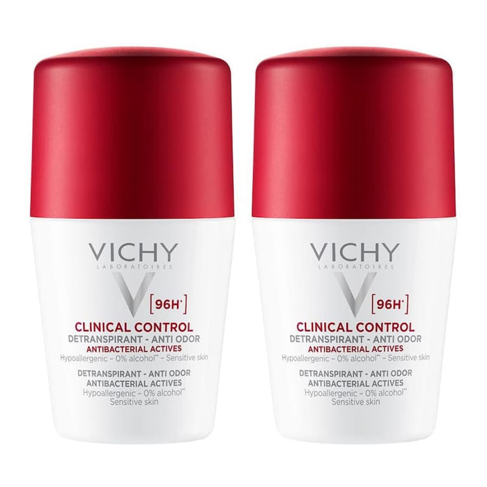 Vichy - Déodorant Déodorant Clinical Control 96H - 50 ml, 2 Pièces