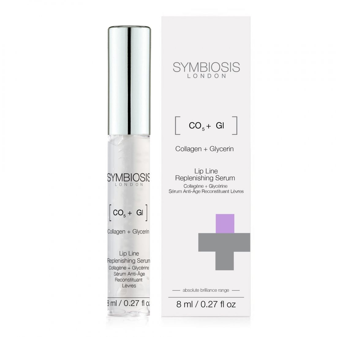 Symbiosis - Sérum pour les lèvres 'Collagen+Glycerin - Line Replenishing'