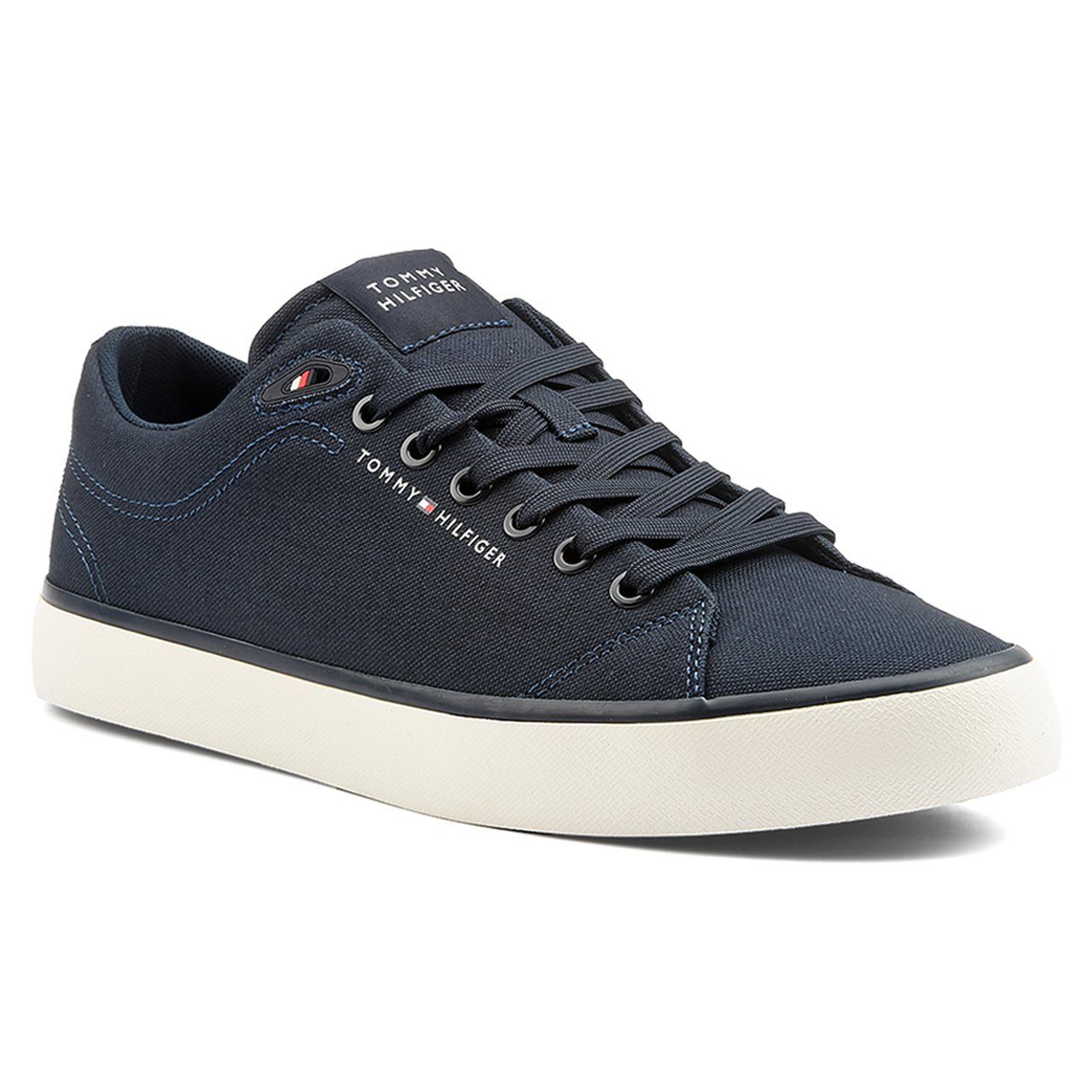 Tommy hilfiger - TH HI VULC LOW CORE CANVAS