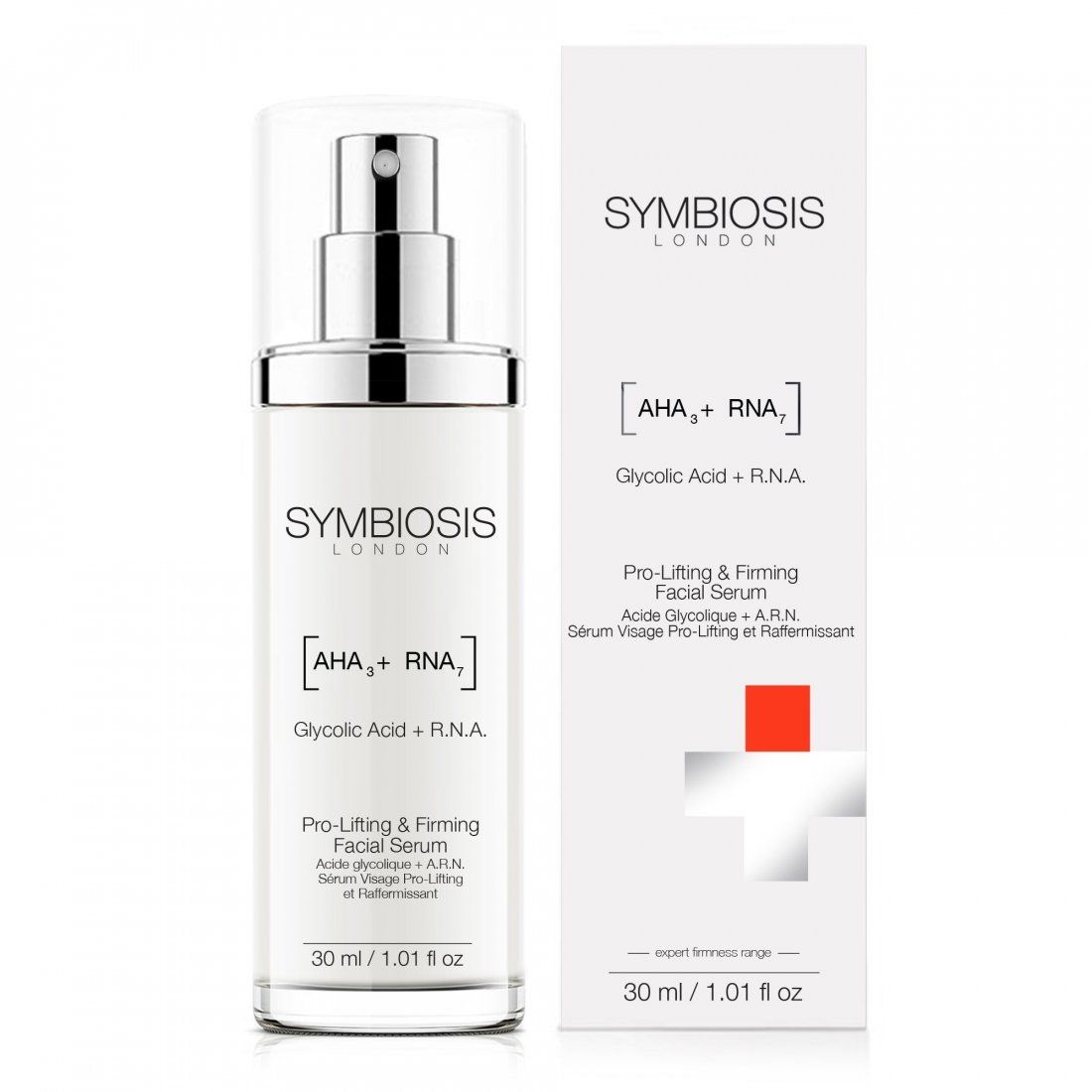 Symbiosis - Sérum pour le visage '(Glycolic Acid+R.N.A.) - Pro-Lifting & Firming' - 30 ml