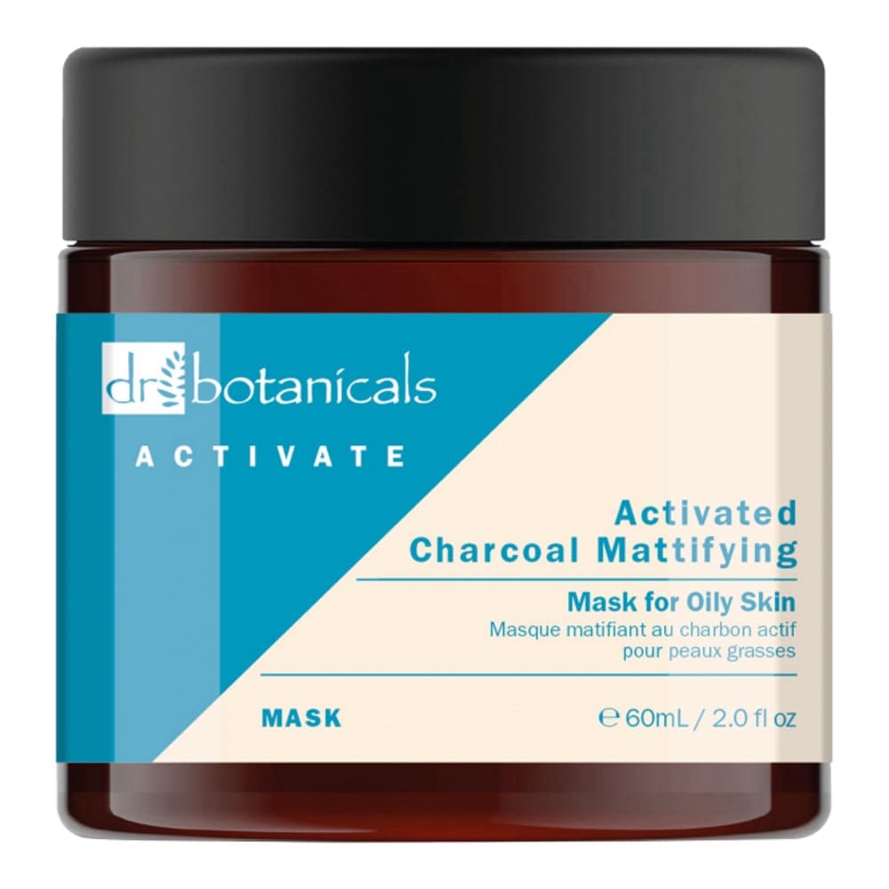 Dr. Botanicals - Masque visage 'Activate Charcoal Mattifying' - 60 ml