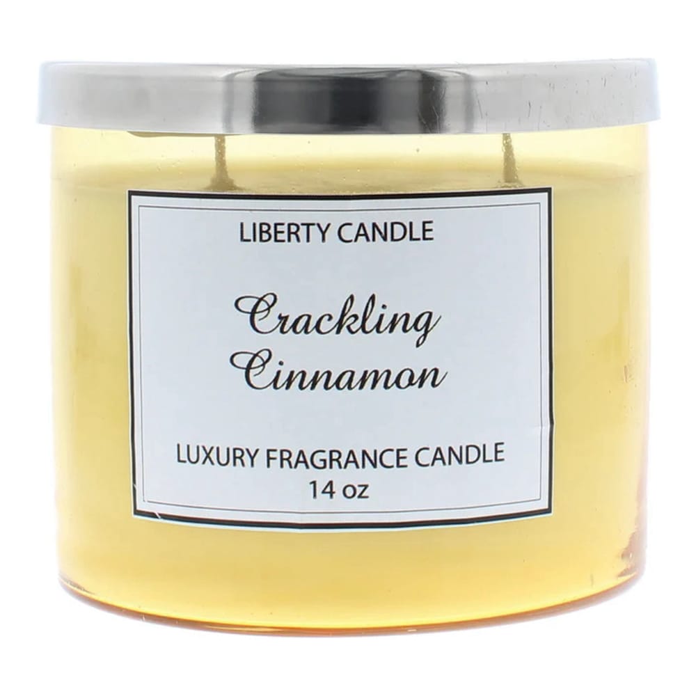 Liberty Candle - Bougie 'Crackling Cinnamon' - 397 g