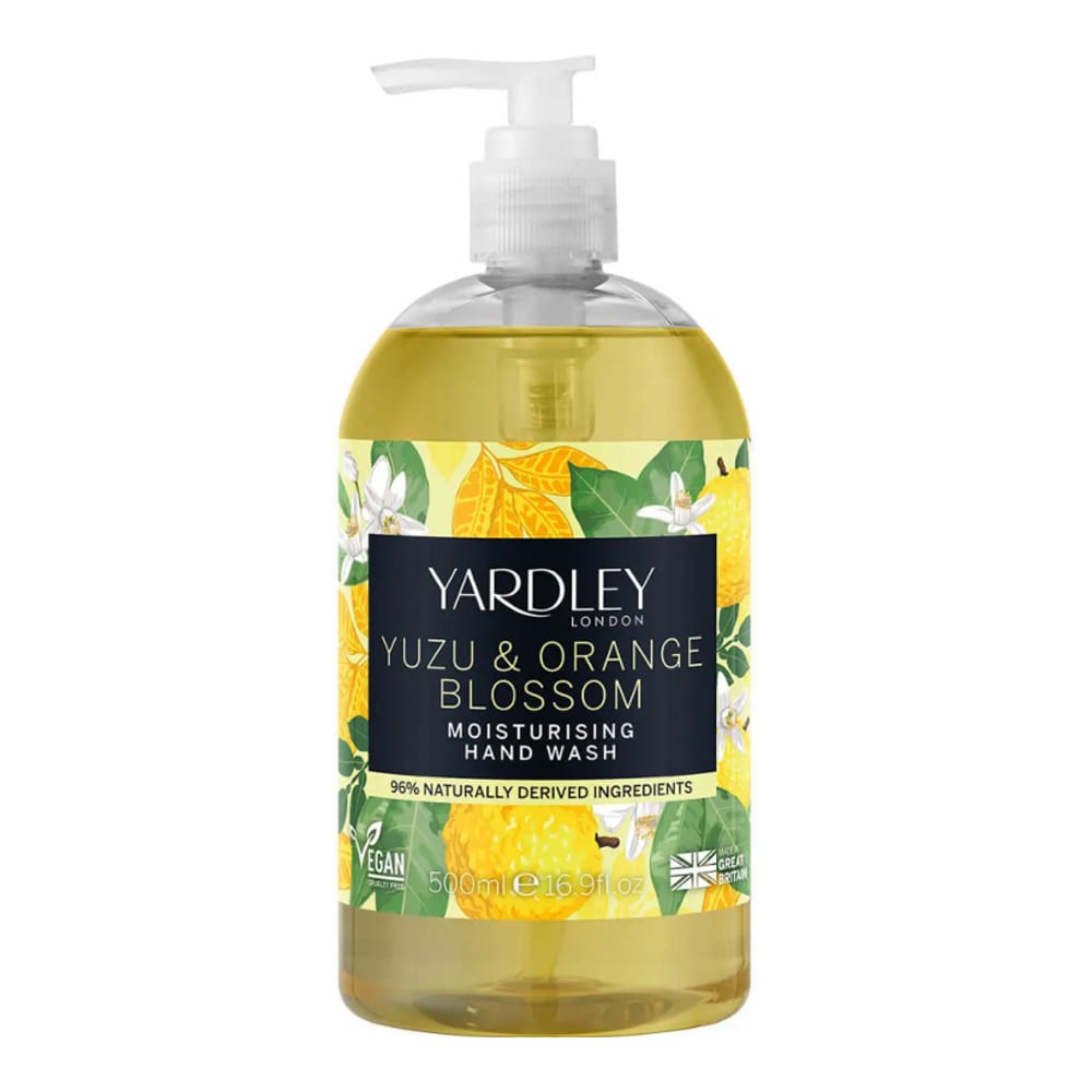 Yardley - Savon pour les mains 'Yuzu & Orange Blossom Botanical' - 500 ml