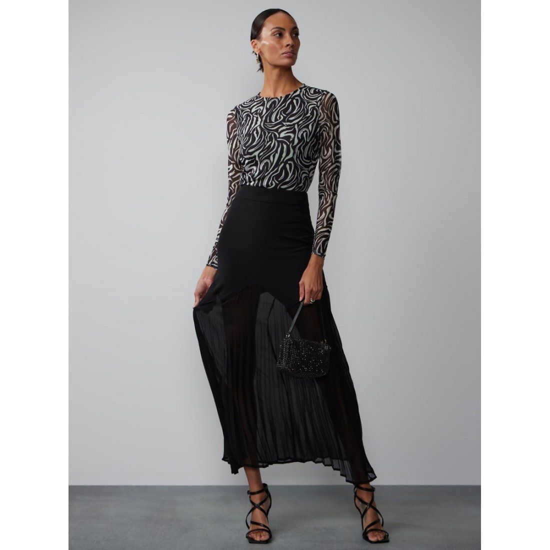New York & Company - Jupe Maxi 'Pleated' pour Femmes