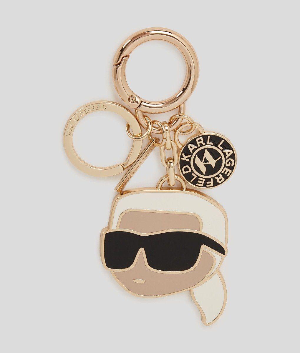 Karl lagerfeld - IKON CHARM KEYCHAIN