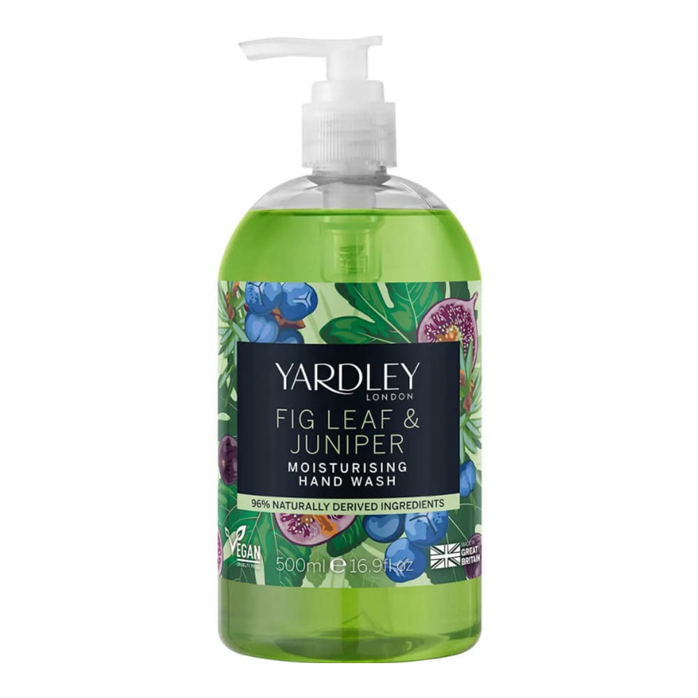 Yardley - Savon pour les mains 'Fig Leaf & Juniper Milk Botanical' - 500 ml