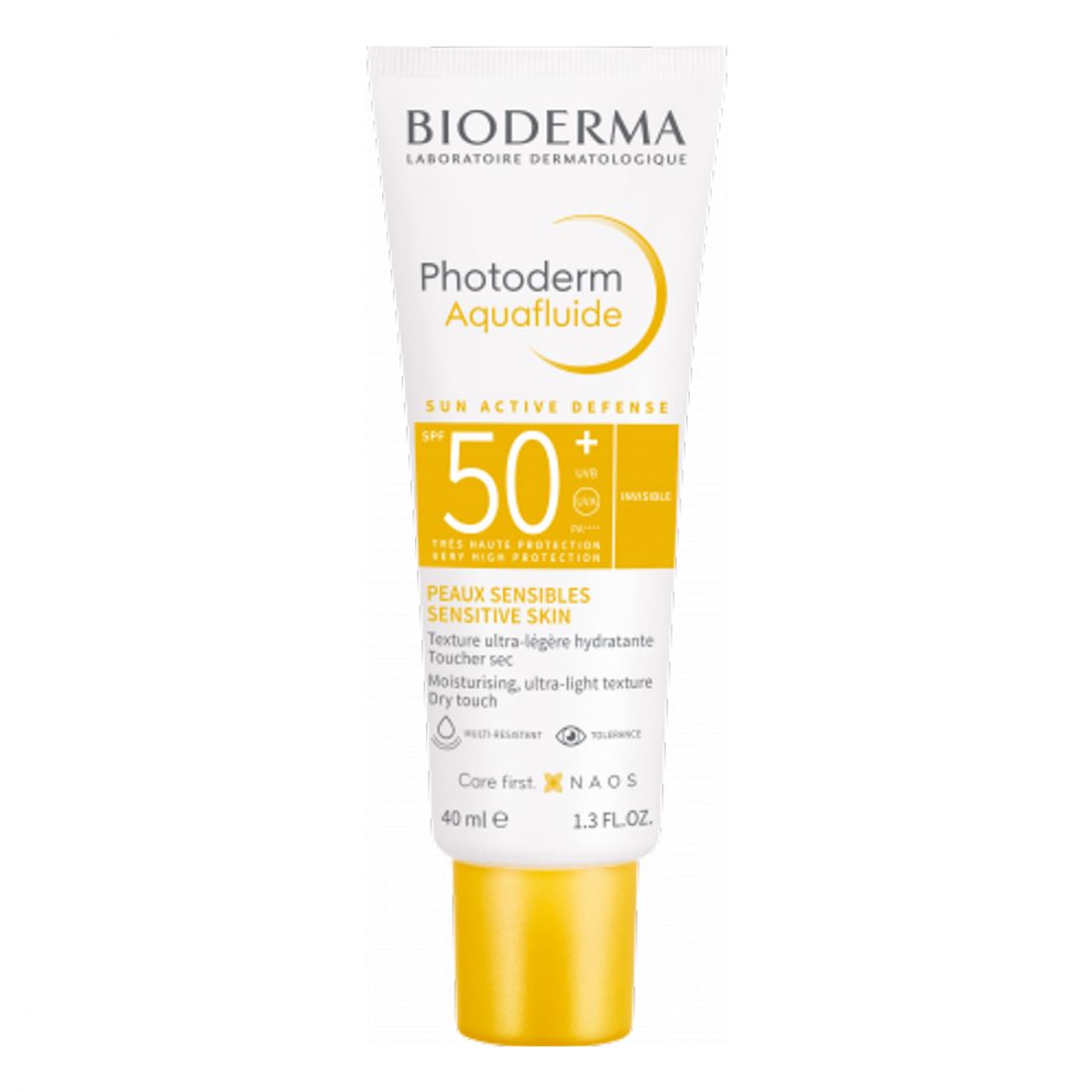 Bioderma - Crème solaire pour le visage 'Photoderm Aquafluide SPF50+' - 40 ml