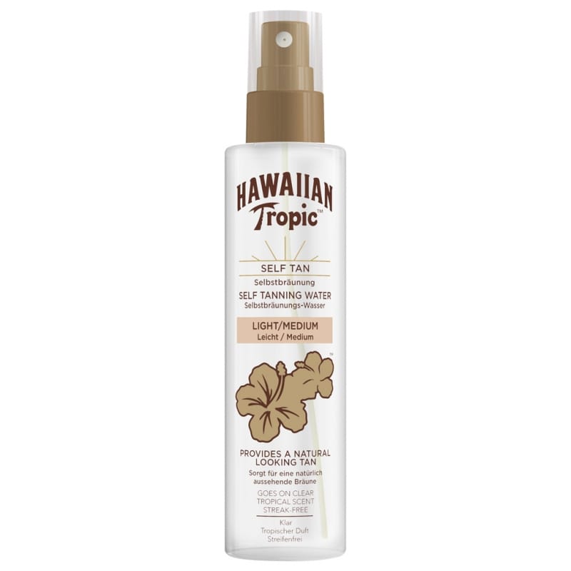 Hawaiian Tropic - Eau auto-bronzante - Light-Medium 190 ml
