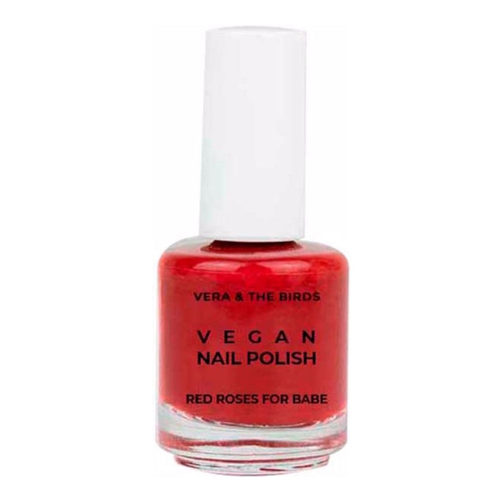 Vera & The Birds - Vernis à ongles 'Vegan' - Red Roses For Babe 14 ml