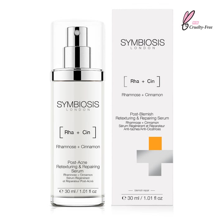 Symbiosis - Sérum de traitement des imperfections '(Rhamnose+Cinnamon) Post-Blemish Retexturing & Repairing' - 30 ml