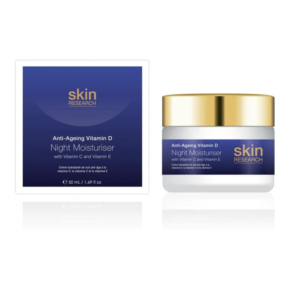Skin Research - Hydratant de nuit 'Anti-Ageing Vitamin D' - 50 ml