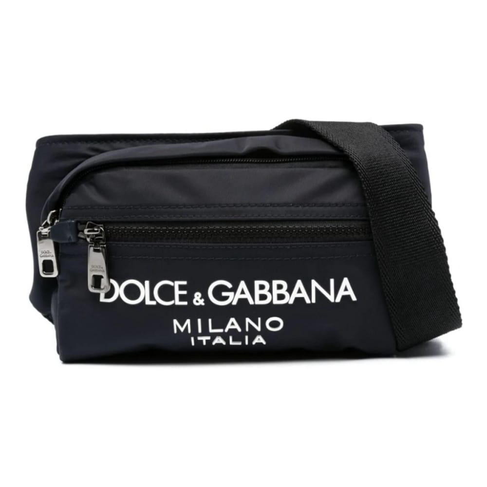Dolce & Gabbana - Sac ceinture 'Raised Logo' pour Hommes