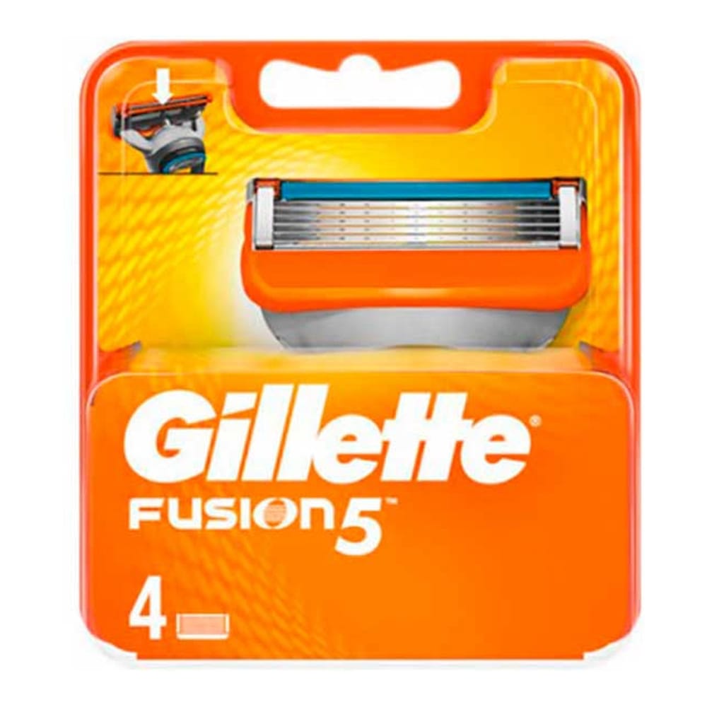 Gillette - Razor Reffil 'Fusion 5' - 4 Pièces
