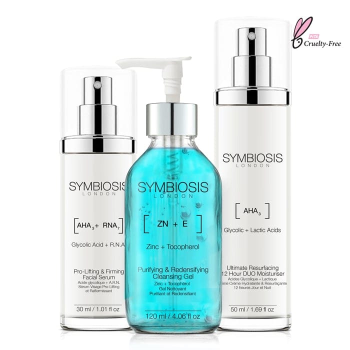 Symbiosis - Coffret de soins de la peau 'Bundle 3 Step-System' - 3 Pièces