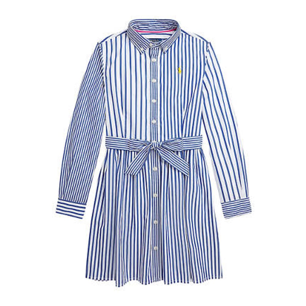 Polo Ralph Lauren - Robe chemise 'Striped Fun' pour Grandes filles