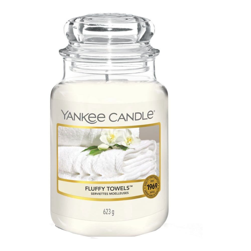 Yankee Candle - Bougie parfumée 'Fluffy Towels' - 623 g
