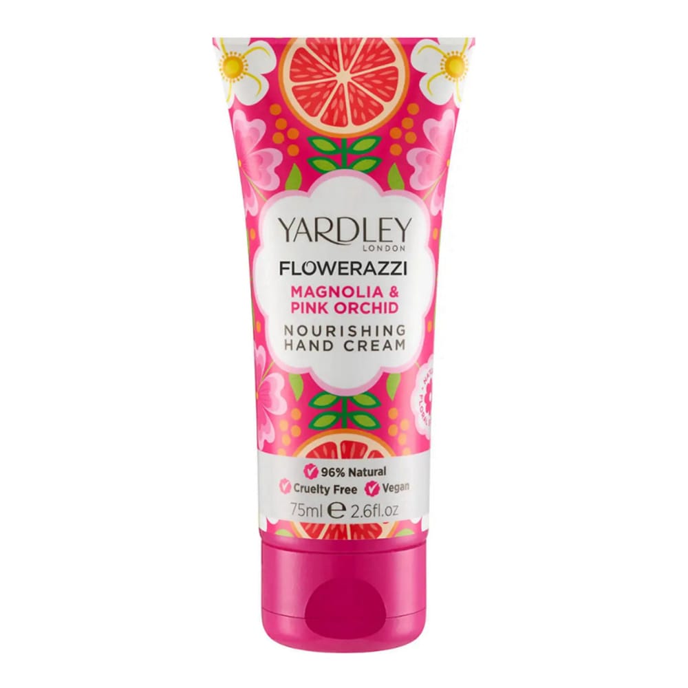 Yardley - Crème pour les mains 'Flowerazzi Magnolia & Pink Orchid' - 75 ml